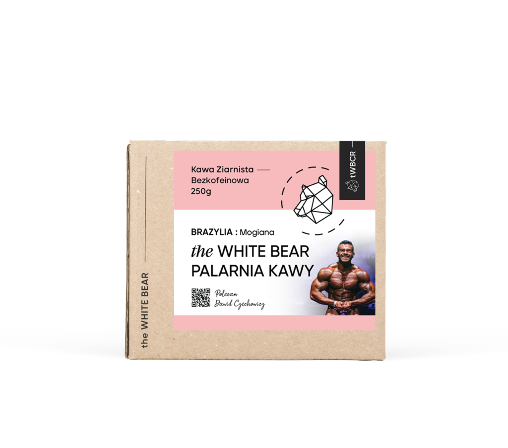 Brazylia Mogiana Kawa Bezkofeinowa 250g - kawa ziarnista świeżo palona