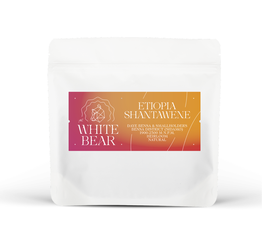 Kawa przelewowa Etiopia Shantawene 250g - kawa ziarnista świeżo palona