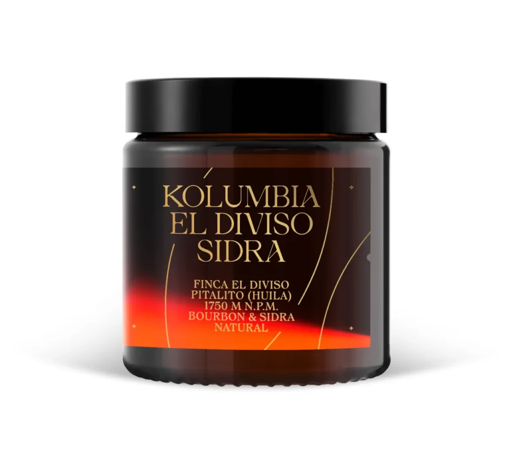 Kolumbia El Diviso Sidra 100g - kawa ziarnista świeżo palona
