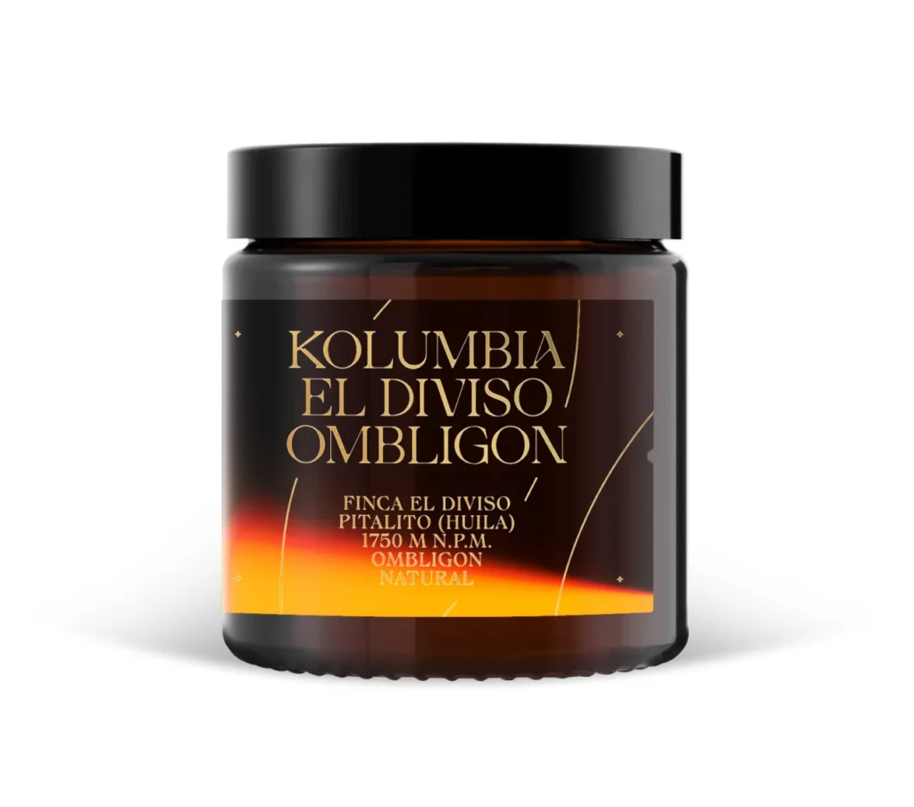 Kolumbia El Diviso Ombligon 100g - kawa ziarnista świeżo palona