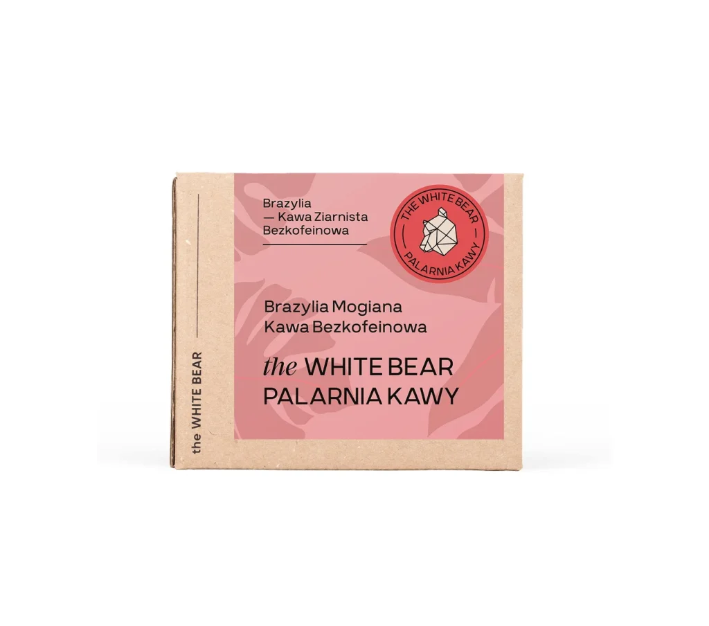 Brazylia Mogiana Kawa Bezkofeinowa 250g - kawa ziarnista świeżo palona